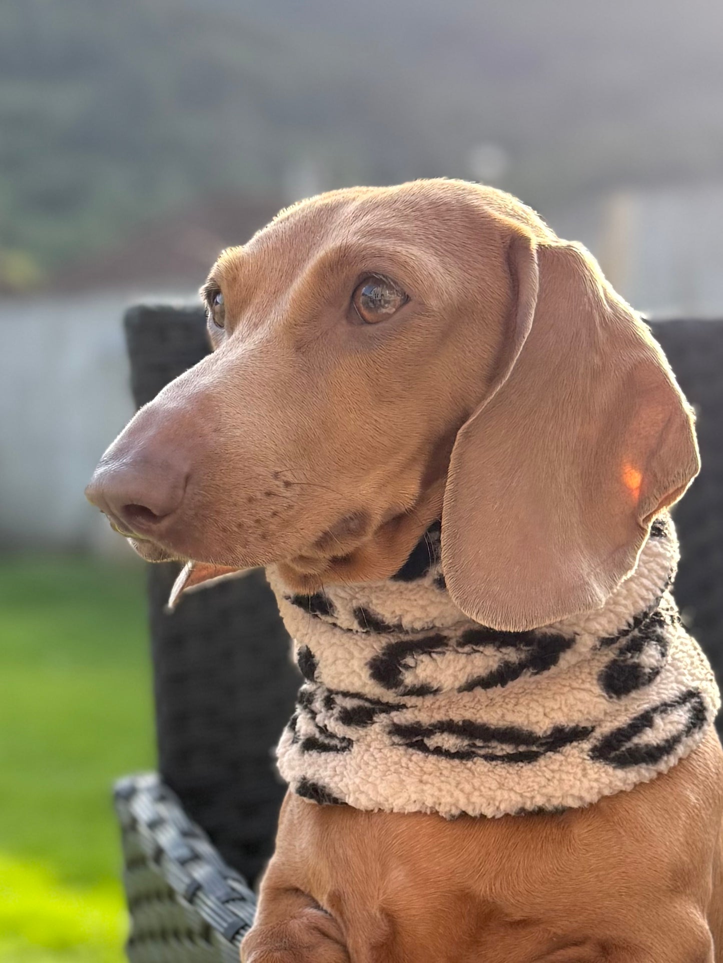 Custom Chic Leopard Sherpa Snood LIMITED EDITION