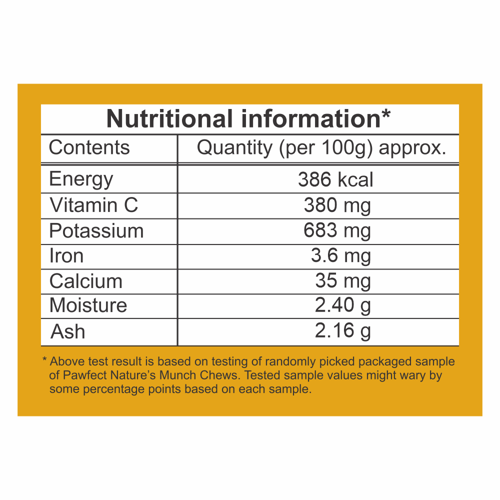 Pawfect Single Ingredient Vegan Treats: Pineapple