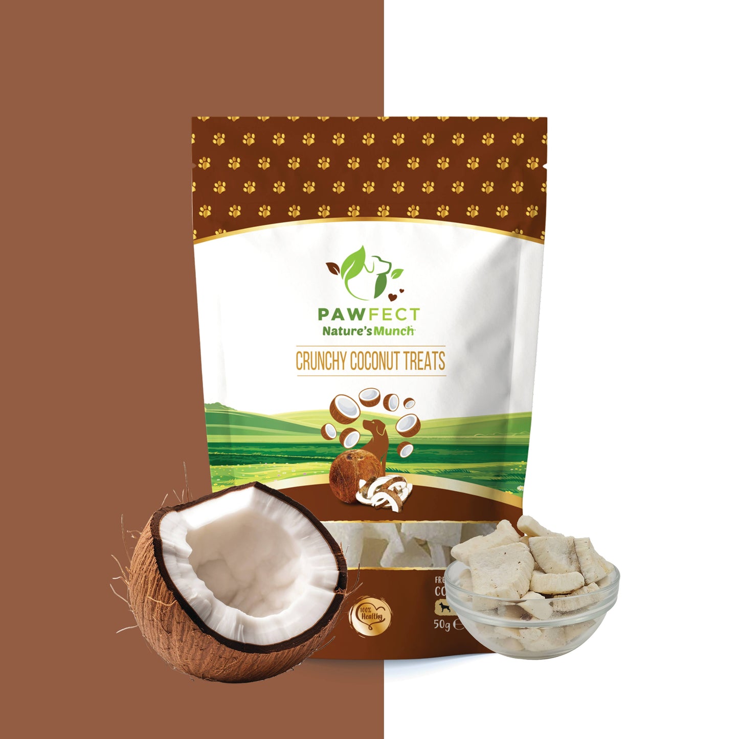 Pawfect Single Ingredient Vegan Treats: Coconut