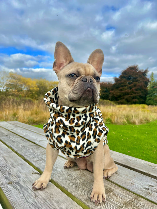 Custom Leopard Small Breed Fleece