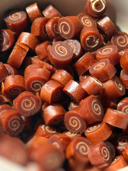 Mini Rabbit & Cod Rolls