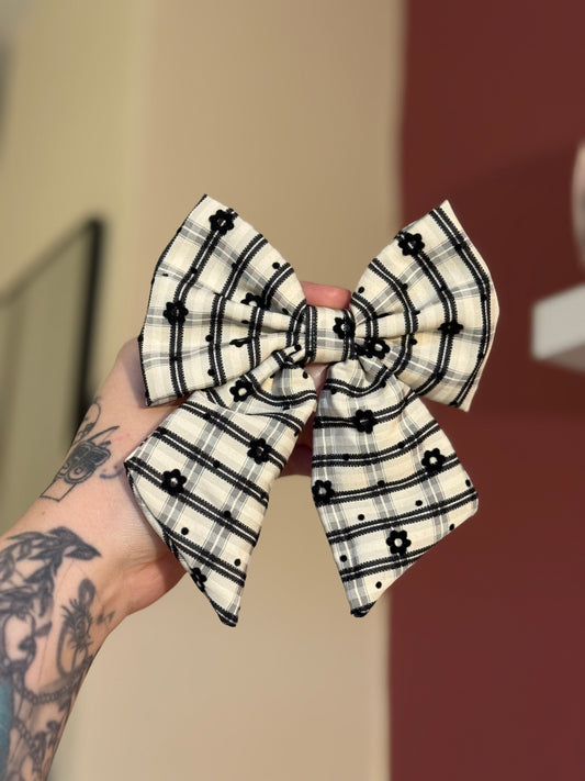 Plaid Flower