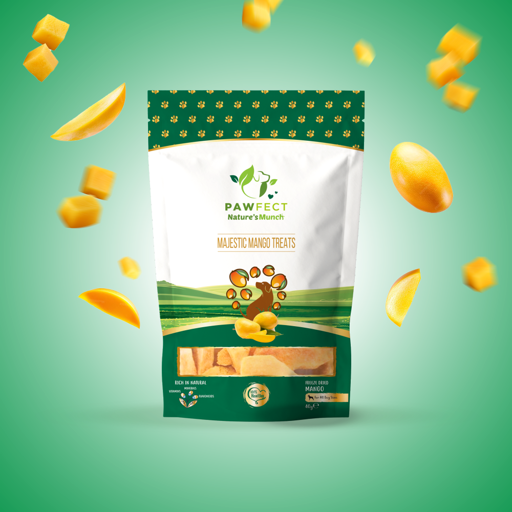 Pawfect Single Ingredient Vegan Treats: Mango