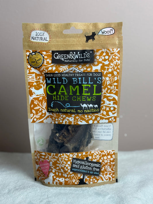 Wild Bills Camel Hide Chews 100g