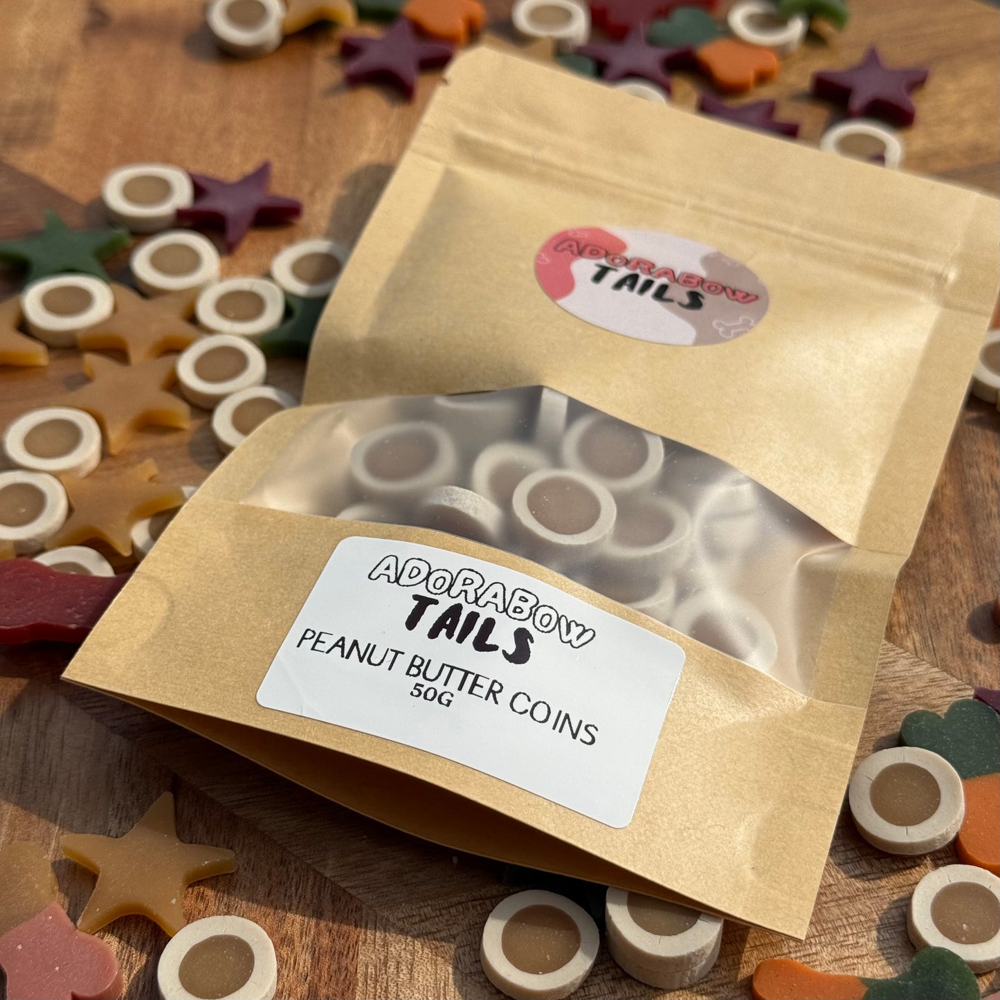 Vegan Peanut Butter Coins