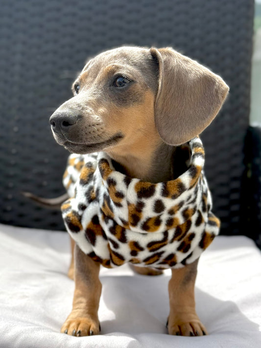 Custom Small Breed Jumpsuit Animal Print