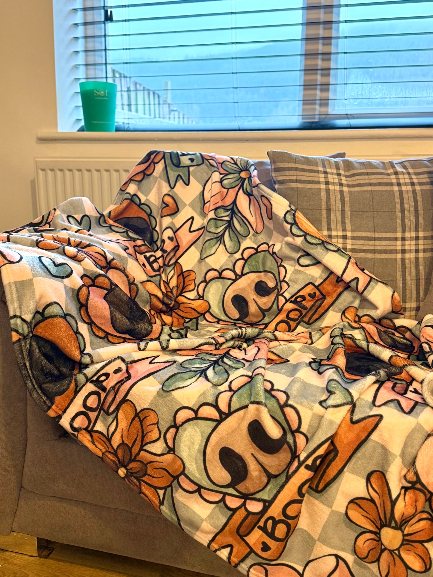 Boops & Blooms Blanket