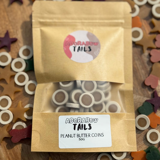 Vegan Peanut Butter Coins