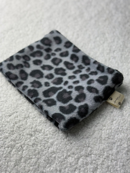 Grey Leopard Snood